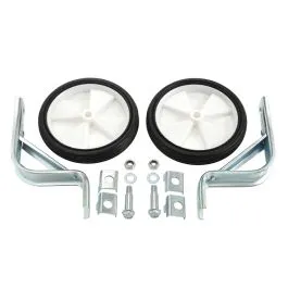 rotelle stabilizzatrici bici 12 con piastra