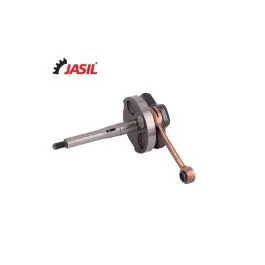 Albero motore Jasil tipo originale, spinotto pistone 10mm, compatibile con modelli Piaggio 50cc