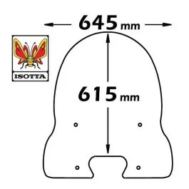 parabrezza piaggio free 50 1992-2002 cls32