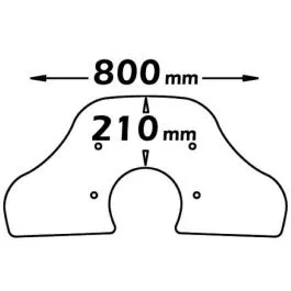 parabrezza beverly cruiser 250 500 modello basso