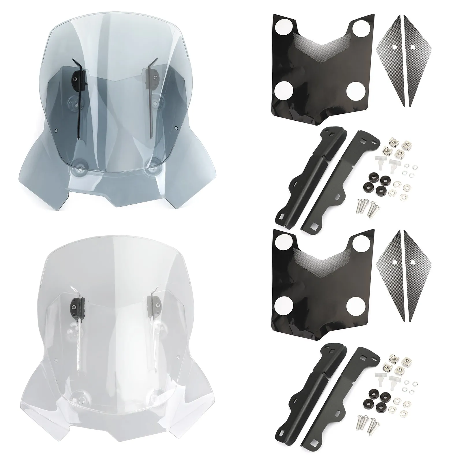 Pare-brise de moto ABS réglable pour BMW F750GS/F850GS 2018-2019 générique
