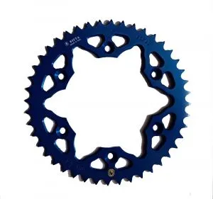 Corona 40 Denti Sitta in Ergal, passo 520, per Husaberg e KTM vari modelli (vedi descrizione), codice 101T40-BLU