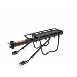 Portapacco bici universale al canotto tubo sella con braccia regolabili