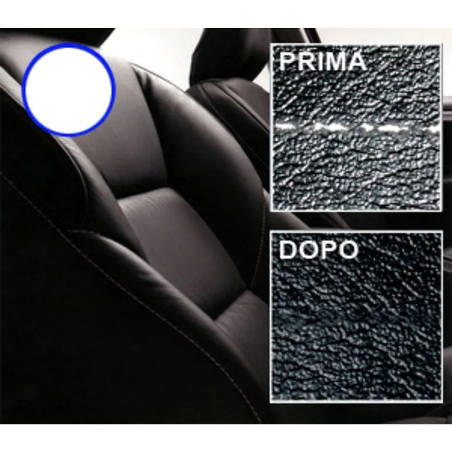 VERNICE PER INTERNI IN PELLE BIANCO 57ML COLORE SEDILI RIGENERA RIVESTIMENTI ATG