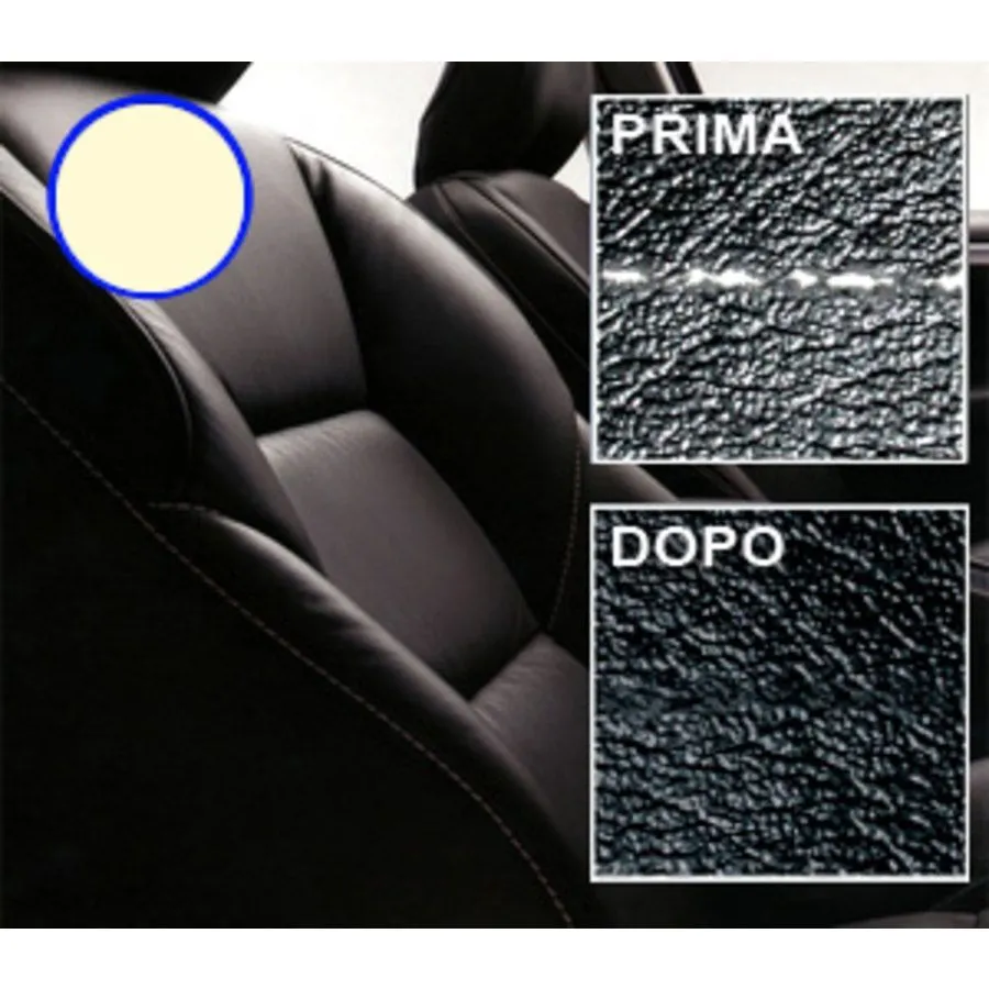 VERNICE PER INTERNI IN PELLE BEIGE 57ML COLORE RITOCCO RIGENERA RIVESTIMENTI ATG