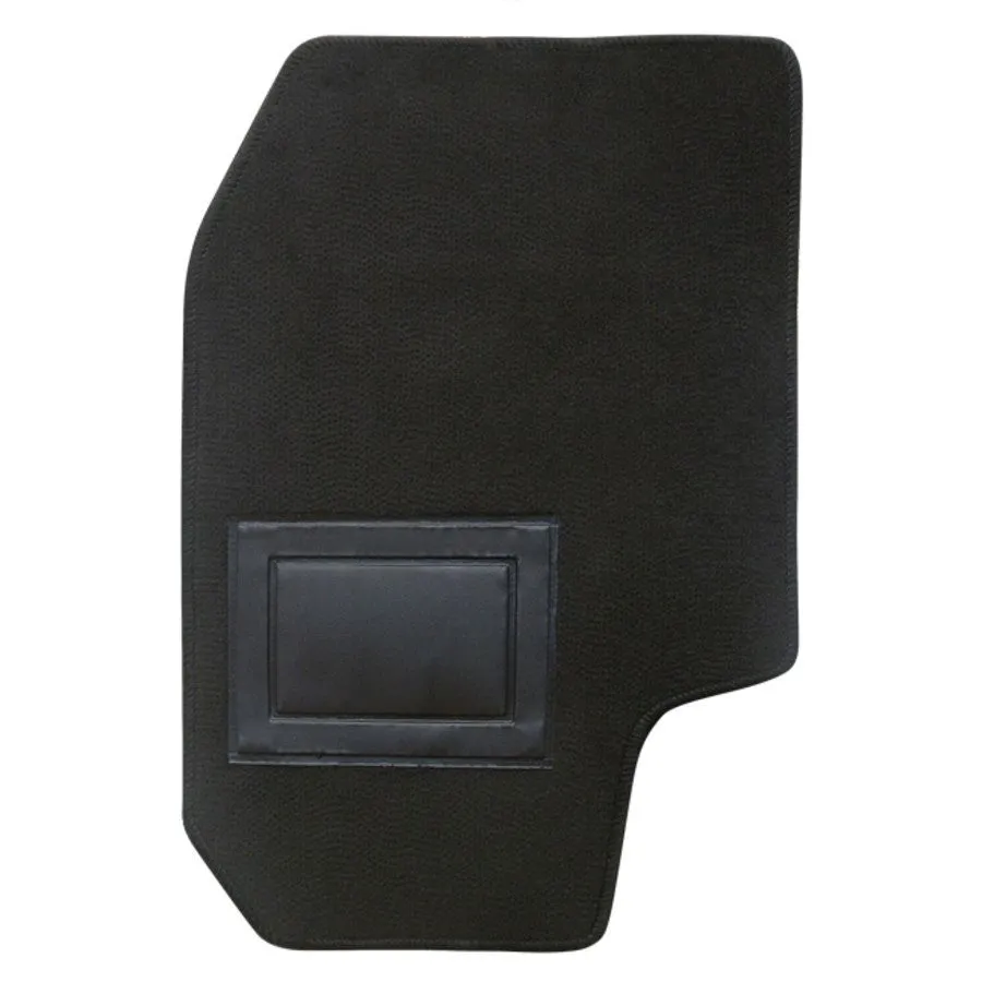 SET TAPPETI IN MOQUETTE ROAD UNIVERSALI NERO MODELLO B AUTO MINERVA