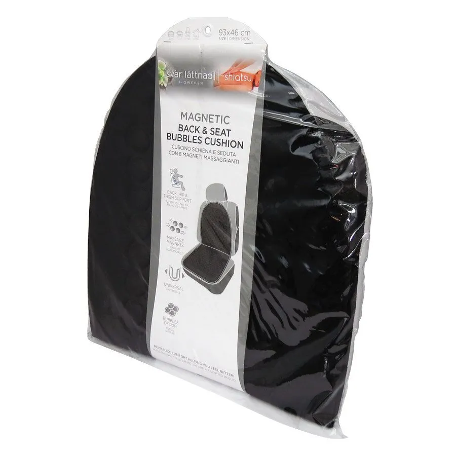 SCHIENALE AUTO MASSAGGIANTE LINEA SHIATSU PER LA SCHIENA 93X46CM SVAR LATTNAD