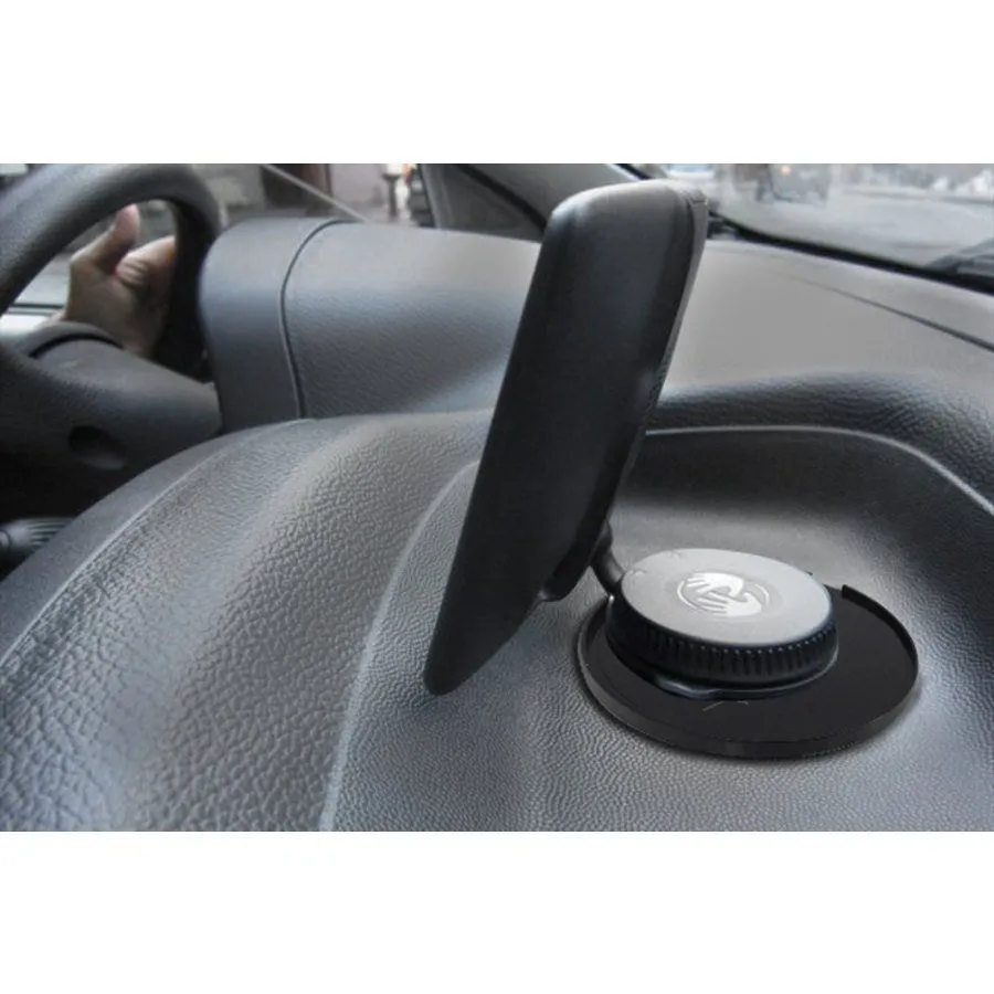 ADATTATORE UNIVERSALE PER VENTOSE MAX 8 CM CRUSCOTTO NERO AUTO NOVAK