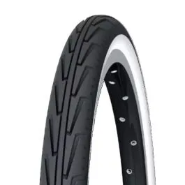Pneumatico 20 Copertone bici 500 a confort 37-440 bianco e nero