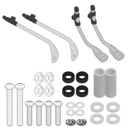 Kit di attacchi specifico per parabrezza 7057A SYM SYMPHONY 125 GIVI A7061A