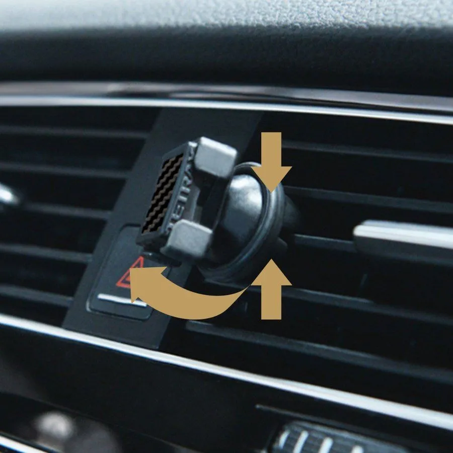 TETRAX X2 CARBON - Supporto magnetico da cruscotto X2 Carbon - Nero TETRAX 159