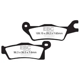 EBC FA618TT BRAKE PAD FA-TT SERIES CARBON FIBER