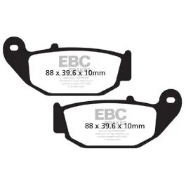EBC FA629TT BRAKE PAD FA-TT SERIES CARBON FIBER