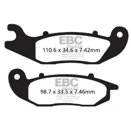 EBC FA465TT BRAKE PAD FA-TT SERIES CARBON FIBER