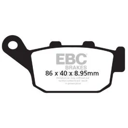 EBC FA496 BRAKE PAD FA SERIES ORGANIC