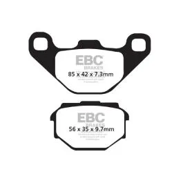 EBC SFA173 BRAKE PAD SFA SERIES ORGANIC