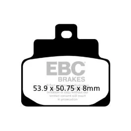 EBC SFAC301 BRAKE PAD SFAC SERIES CARBON FIBER