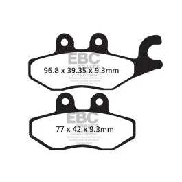 EBC SFAC418 BRAKE PAD SFAC-SERIES CARBON SCOOTER
