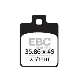 EBC SFAC260 BRAKE PAD SFAC SERIES CARBON FIBER