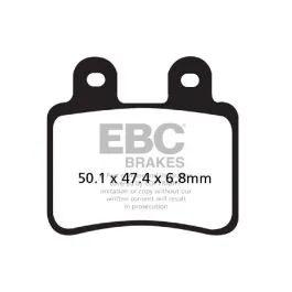 EBC FA350TT BRAKE PAD FA-TT SERIES CARBON FIBER