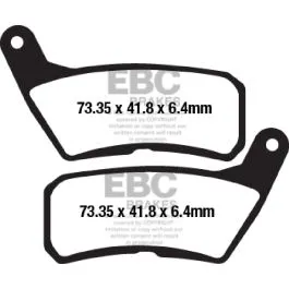 EBC FA654 BRAKE PAD FA SERIES ORGANIC