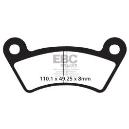 EBC FA482TT BRAKE PAD FA-TT SERIES CARBON FIBER