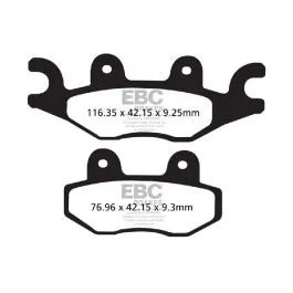 EBC FA484TT BRAKE PAD FA-TT SERIES CARBON FIBER