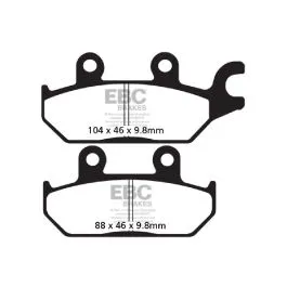 EBC FA642TT BRAKE PAD FA-TT SERIES CARBON FIBER