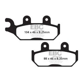 EBC FA645TT BRAKE PAD FA-TT SERIES CARBON FIBER