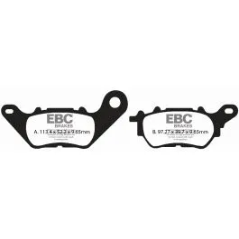 EBC SFA706 BRAKE PAD SFA SERIES ORGANIC