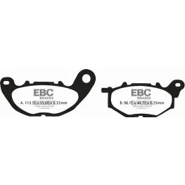 EBC SFA705 BRAKE PAD SFA SERIES ORGANIC