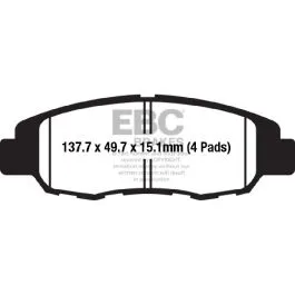 EBC FA669/4 BRAKE PAD FA SERIES ORGANIC