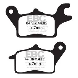 EBC FA691 BRAKE PAD FA SERIES ORGANIC