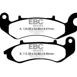 EBC FA711 BRAKE PAD ORGANIC STREET