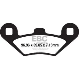 EBC SFAC650 BRAKE PAD CARBON SCOOTER