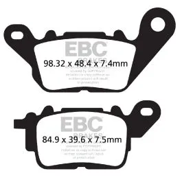 EBC SFA694 BRAKE PAD ORGANIC SCOOTER