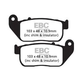 EBC FA381HH BRAKE PAD FA-HH SERIES SINTERED METAL