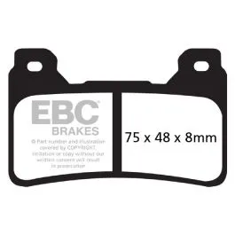 EBC FA390HH BRAKE PAD FA-HH SERIES SINTERED METAL