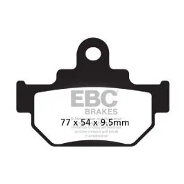 EBC FA106/2TT BRAKE PAD FA-TT SERIES CARBON FIBER