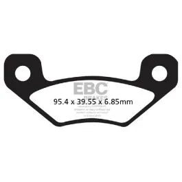 EBC FA398R BRAKE PAD FA-R SERIES SINTERED METAL