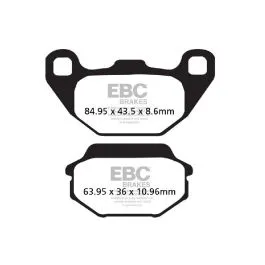 EBC FA305R BRAKE PAD FA-R SERIES SINTERED METAL