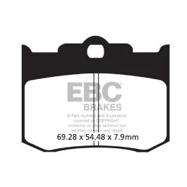 EBC FA420HH BRAKE PAD FA-HH SERIES SINTERED METAL