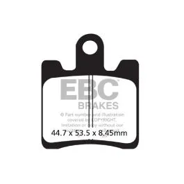 EBC FA423/4HH BRAKE PAD FA-HH SERIES SINTERED METAL