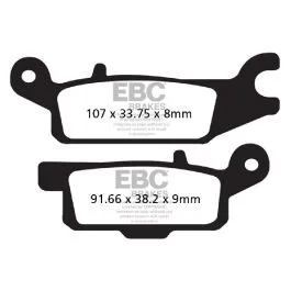 EBC FA445R BRAKE PAD FA-R SERIES SINTERED METAL