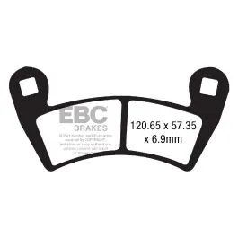 EBC FA452R BRAKE PAD FA-R SERIES SINTERED METAL