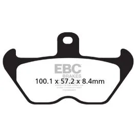 EBC EPFA407HH BRAKE PAD EPFA-HH SERIES SINTERED