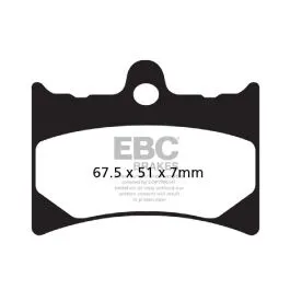 EBC FA126HH BRAKE PAD FA-HH SERIES SINTERED METAL