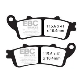 EBC FA261/2HH BRAKE PAD FA-HH SERIES SINTERED METAL