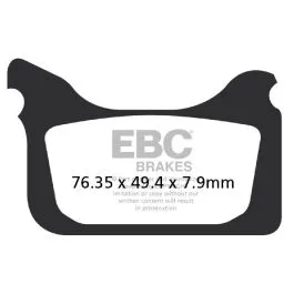 EBC MXS405 BRAKE PAD MXS-SERIES SINTERED METAL