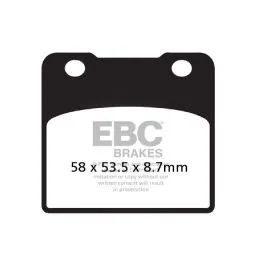 EBC FA103V BRAKE PAD FA-V SERIES SINTERED METAL/ORGANIC COMPOUND